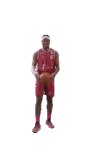 TelekomBaskets basketball celebrate scream flex Sticker