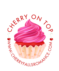 CherryFallsRomance new release currently reading romance novel romance book Sticker