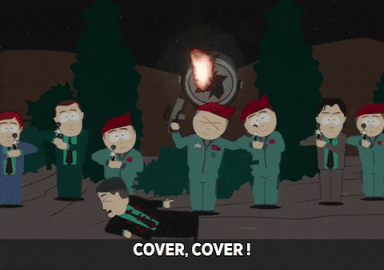 fire battle GIF by South Park 