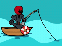 Happy Fishing Moment