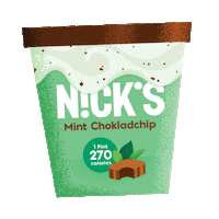 nicksicecream yummy ice cream nicks low calorie Sticker