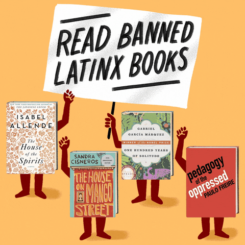Banned Books Latina GIF by INTO ACTION