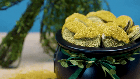 St Patricks Day Pot Of Gold GIF by evite