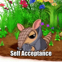 Self Love Acceptance GIF by Chillo Dillo