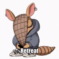 Self-Preservation Wisdom GIF by Chillo Dillo