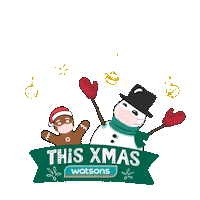 Merry Christmas Love Sticker by Watsons