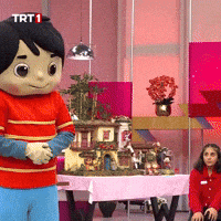 Costume Wow GIF by TRT
