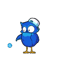 Crypto Owl Sticker by BigBrains