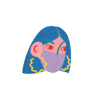 Girl Pink Sticker