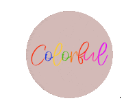 Colorful Sticker by MAGLashes