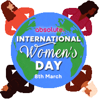 8Th March International Womens Day Sticker by Absolute Digital Media