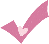 Heart Pink Sticker by omamashop