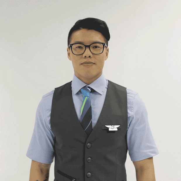 Tie Flight Attendant GIF by Alaska Airlines
