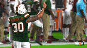 Ncaa Football Goodbye GIF by Miami Hurricanes