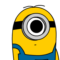 Cartoon gif. Minion gets woozy from the heat and totally melts as its eyeglass rolls away.