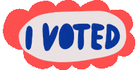 kimsielbeck 2020 vote election i voted Sticker