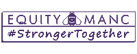 Stronger Together Bee Sticker by EquityManc