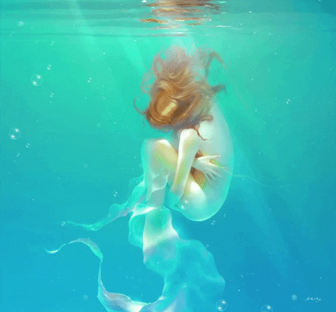 girl drown GIF by DP Animation Maker
