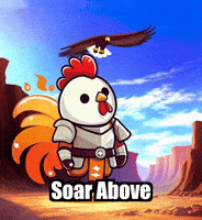 Strength Eagle GIF by Zorooster
