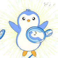 Crypto Penguin Sticker by Pudgy Penguins