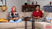 Shocked Watching Tv GIF by Gogglebox Australia