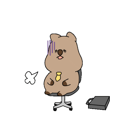 Tired Give Up Sticker by Emoticbox