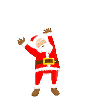 Happy Merry Christmas Sticker by CleverCodeLab