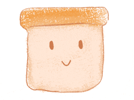 Bread Smile GIF