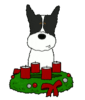 Dog Burn Sticker