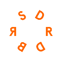 SeederDeBoer logo de oranje consultant Sticker