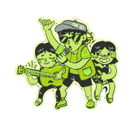 Summer Jamming Sticker by GRIND Philippines