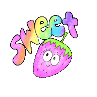 Rainbow Vegan Sticker by On Planet Weird