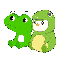 Friends Penguin Sticker by Pudgy Penguins