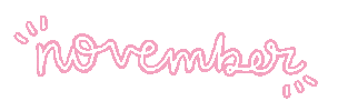 Time November Sticker