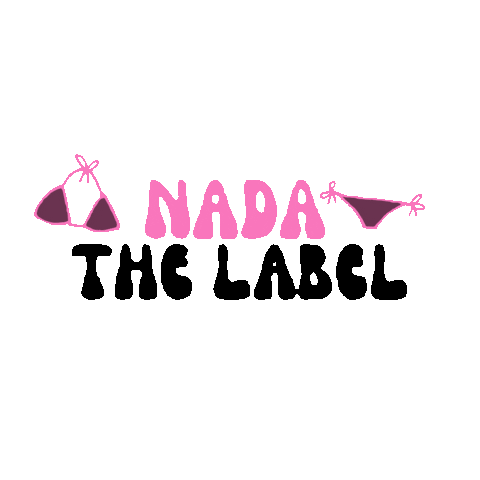 NADATHELABEL giphyupload nadaswim nadathelabel nadaswimwear Sticker