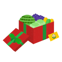 Food Christmas Sticker by Zagana