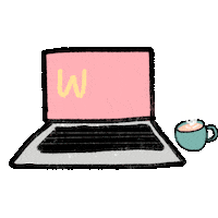 Work From Home Sticker by Dielle Official