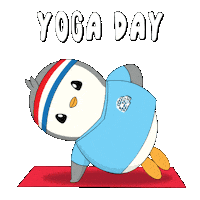 Fitness Stretching Sticker by Pudgy Penguins