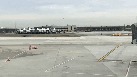 coming through people mover GIF by Dulles International Airport