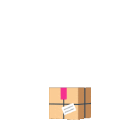 Box Delivery Sticker by EasyParcel