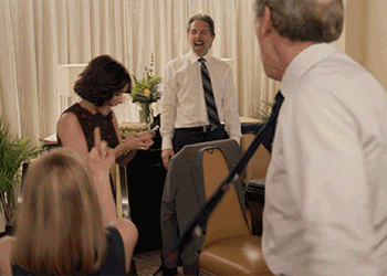 selina meyer cheer GIF by HBO