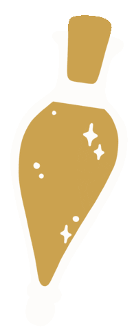 Harry Potter Glass Sticker by Nutmeg and Arlo