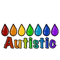 Rainbow Autism Sticker