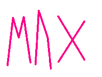 Max Jessica Sticker by The Art Plug