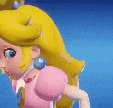 Super Mario Pink GIF