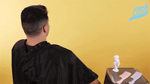 haircut GIF