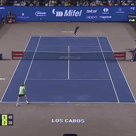 Andrey Rublev Los Cabos Win GIF