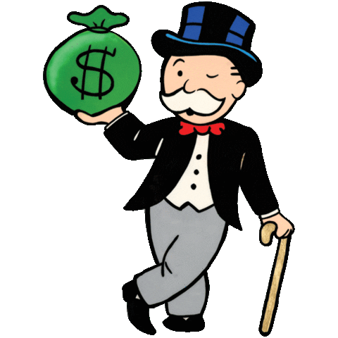 Richie Rich Wink Sticker by Eden Fine Art Gallery