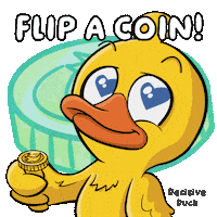 Duck Flip Sticker by VeeFriends