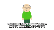 American History America Sticker by South Park